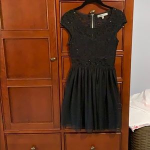 Black semi formal dress